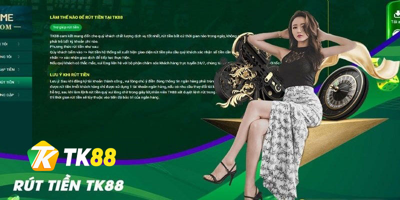 Điều kiện cần thiết để rút tiền tại Tk88