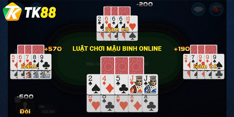 Luật chơi Mậu Binh online dễ hiểu