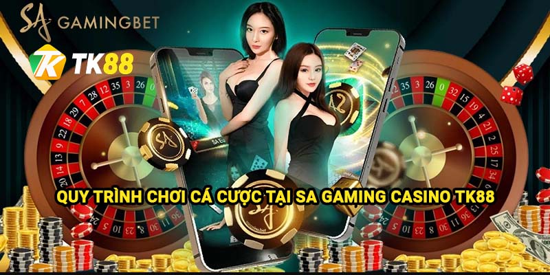 Quy trình chơi cá cược tại SA Gaming Casino Tk88